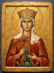 Подайте прошение в церковь на молебен великомученице Ирине Македонской