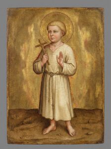 Подайте прошение в церковь на молебен праведному отроку Артемию Веркольскому