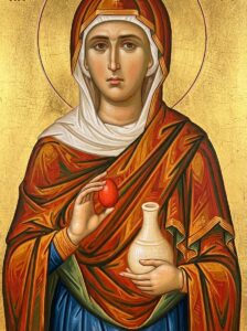 Подайте прошение в церковь на молебен мироносице равноапостольной Марии Магдалине