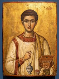 Подайте прошение в церковь на молебен апостолу, первомученику и архидиакону Стефану