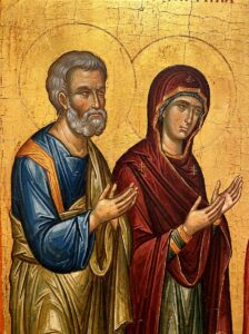 Подайте прошение в церковь на молебен святым и праведным Иоакиму и Анне