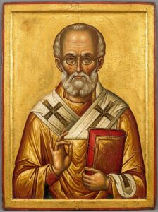 Подайте прошение в церковь на молебен святителю Нектарию Эгинскому