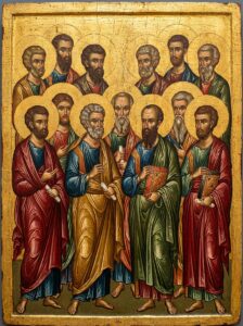 Подайте прошение в церковь на молебен славным и всехвальным 12-ти апостолам