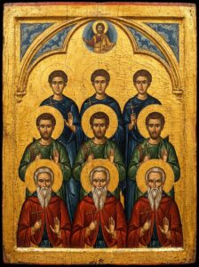 Подайте прошение в церковь на молебен девяти мученикам Кизическим