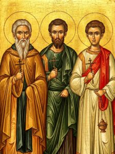 Подайте прошение в церковь на молебен мученикам Гурию, Самону и Авиву