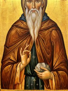 Подайте прошение в церковь на молебен святому преподобному Давиду Гареджийскому