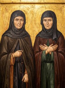 Подайте прошение в церковь на молебен преподобным Иулиании и Евпраксии