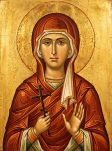 Подайте прошение в церковь на молебен святой мученице Фомаиде