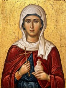 Подайте прошение в церковь на молебен святой Анастасии Узорешительнице