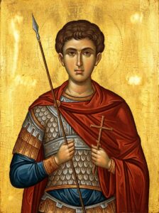 Подайте прошение в церковь на молебен святому Димитрию Солунскому