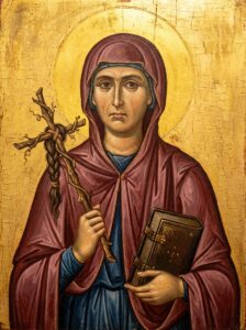 Подайте прошение в церковь на молебен святой Нине Равноапостольной