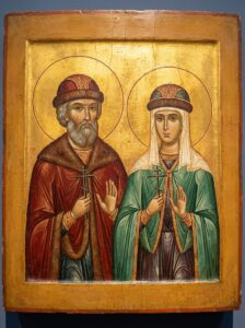 Подайте прошение в церковь на молебен святым Петру и Февронии Муромским