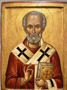 Подайте прошение в церковь на молебен Николаю Чудотворцу о помощи в работе