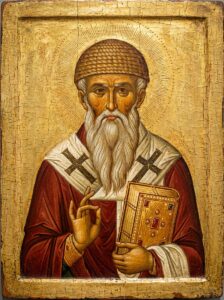 Подайте прошение в церковь на молебен Спиридону Тримифунтскому о здравии и исцелении