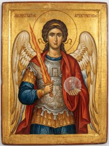 Подайте в церковь прошение на молебен Архангелу Михаилу о здравии