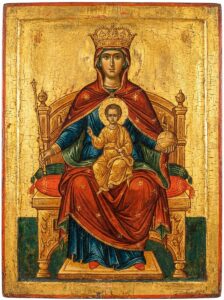 Подайте прошение в церковь на молебен Богородице перед иконой Державная