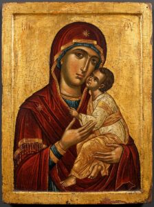 Подайте прошение в церковь на молебен Богородице перед иконой Донская