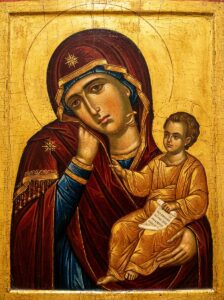 Подайте прошение в церковь на молебен Богородице перед иконой Утоли моя печали