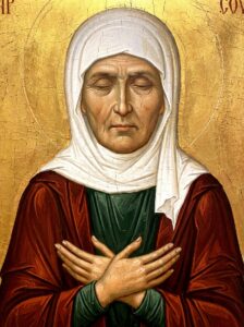 Подайте прошение в церковь на молебен святой блаженной Матроне Московской