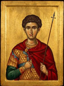 Подайте прошение в церковь на молебен великомученику Георгию Победоносцу