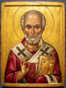 Подайте прошение в церковь на благодарственный молебен Николаю Чудотворцу