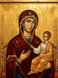 Молебен Пресвятой Богородице у иконы «Всецарица»